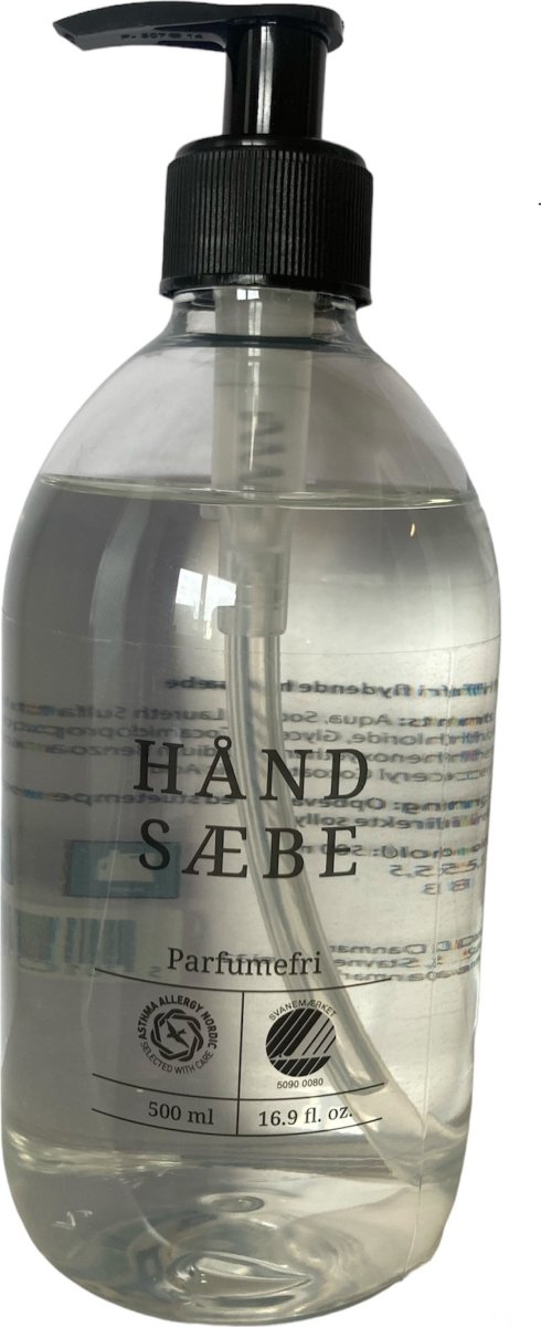 Handtvål utan parfym | Flytande | 500 ml