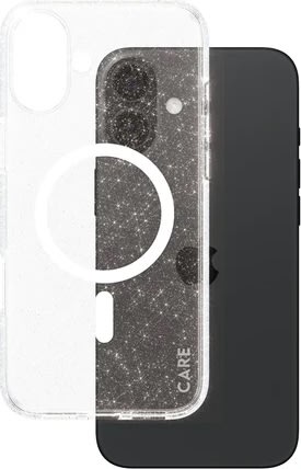 PanzerGlass skal för iPhone 16 plus, Star lit