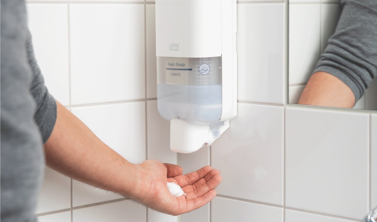 Tork S4 dispenser, vit