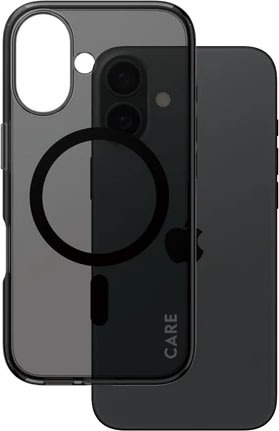 PanzerGlass magsafe cover iPhone 16, svart