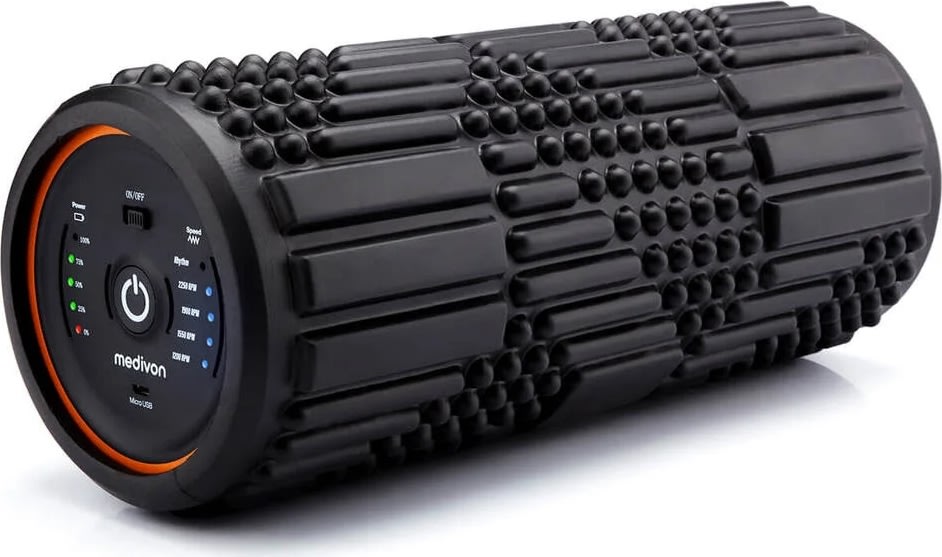 Medivon Foam body Roller, svart