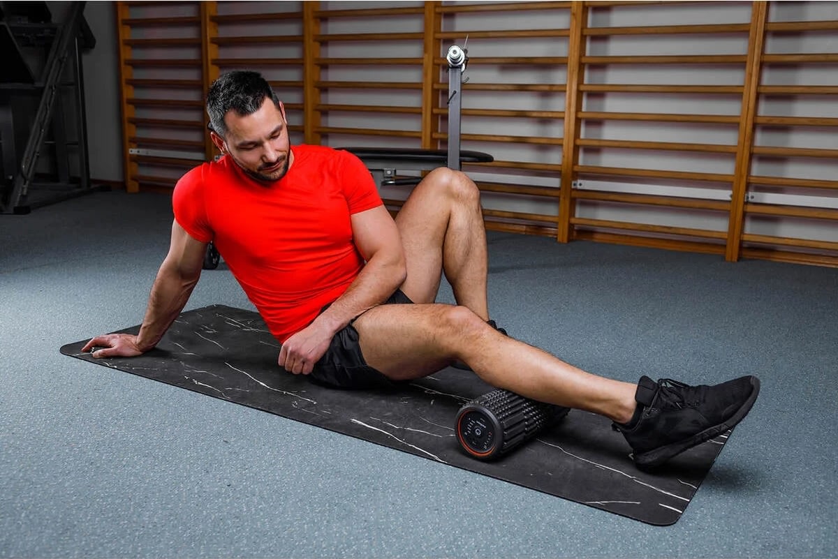 Medivon Foam body Roller, svart