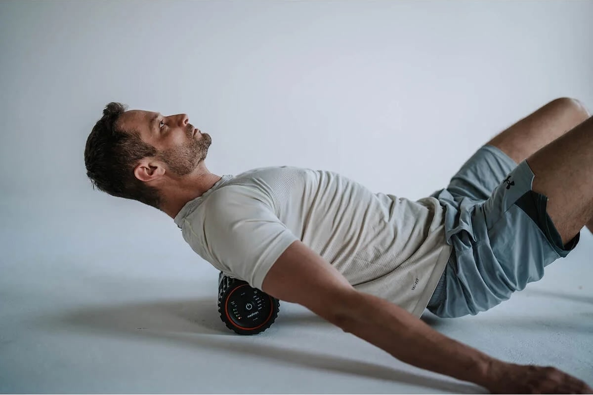 Medivon Foam body Roller, svart