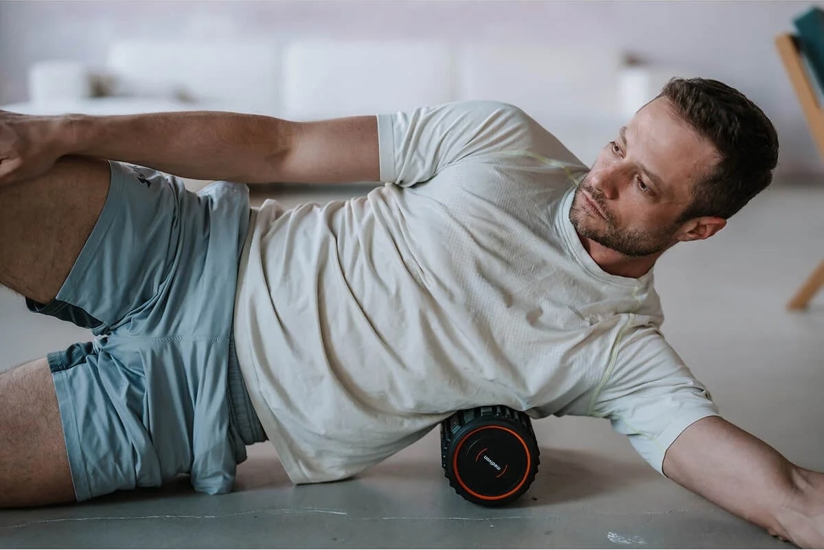 Medivon Foam body Roller, svart