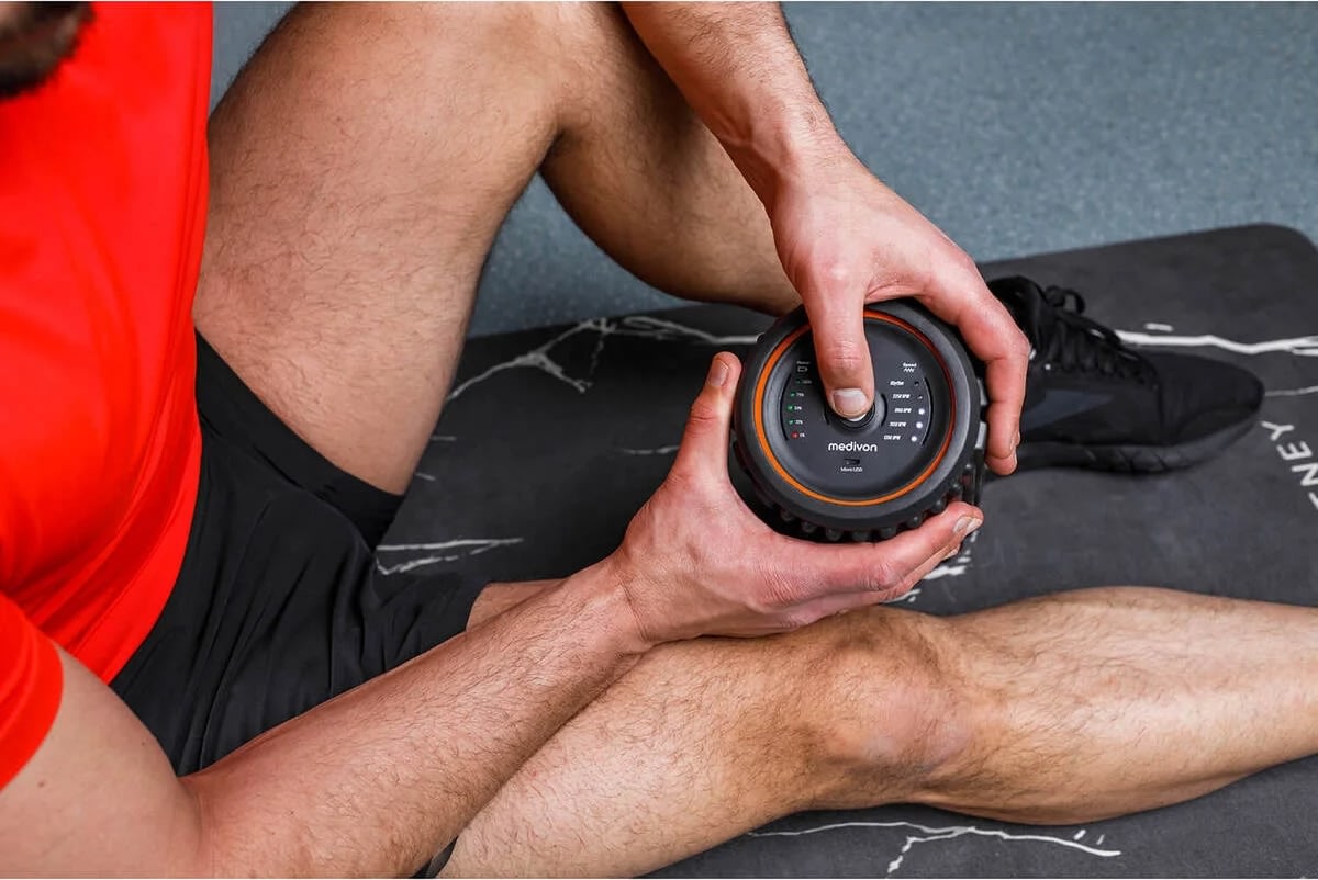 Medivon Foam body Roller, svart