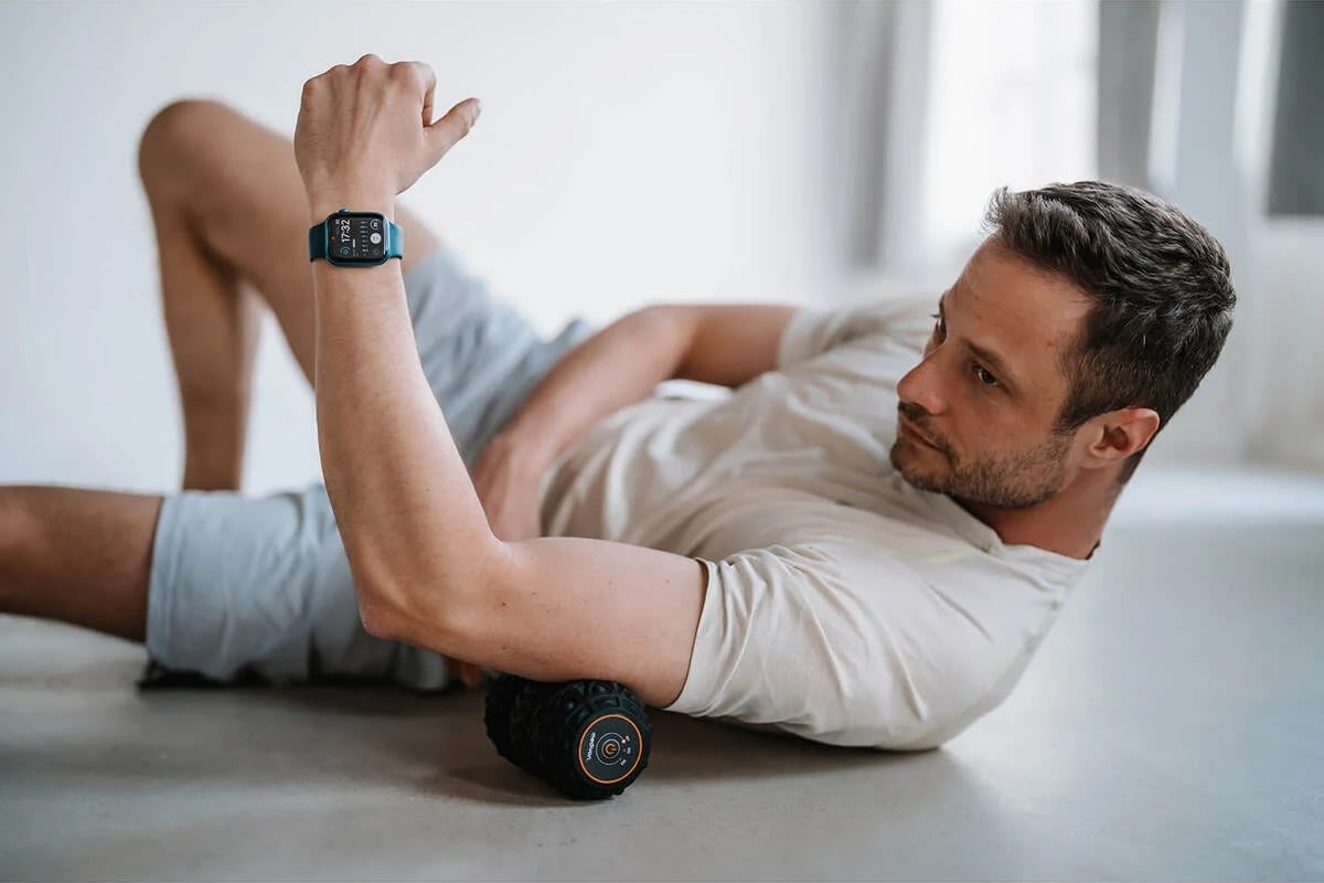 Medivon foam Body Roller "Trio", svart