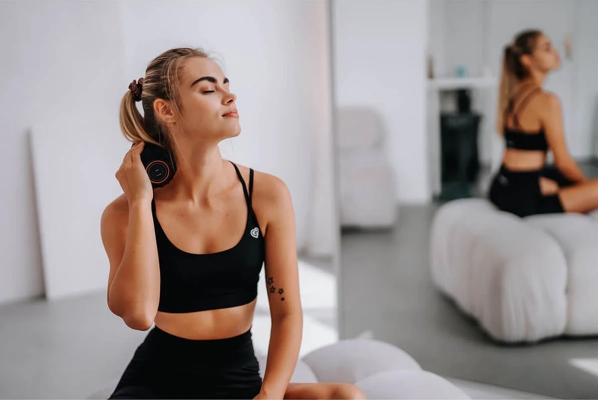 Medivon foam Body Roller "Trio", svart