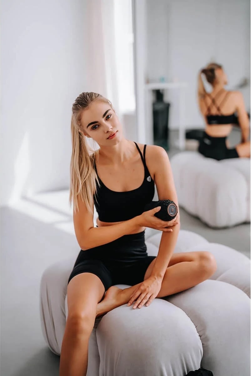 Medivon foam Body Roller "Trio", svart