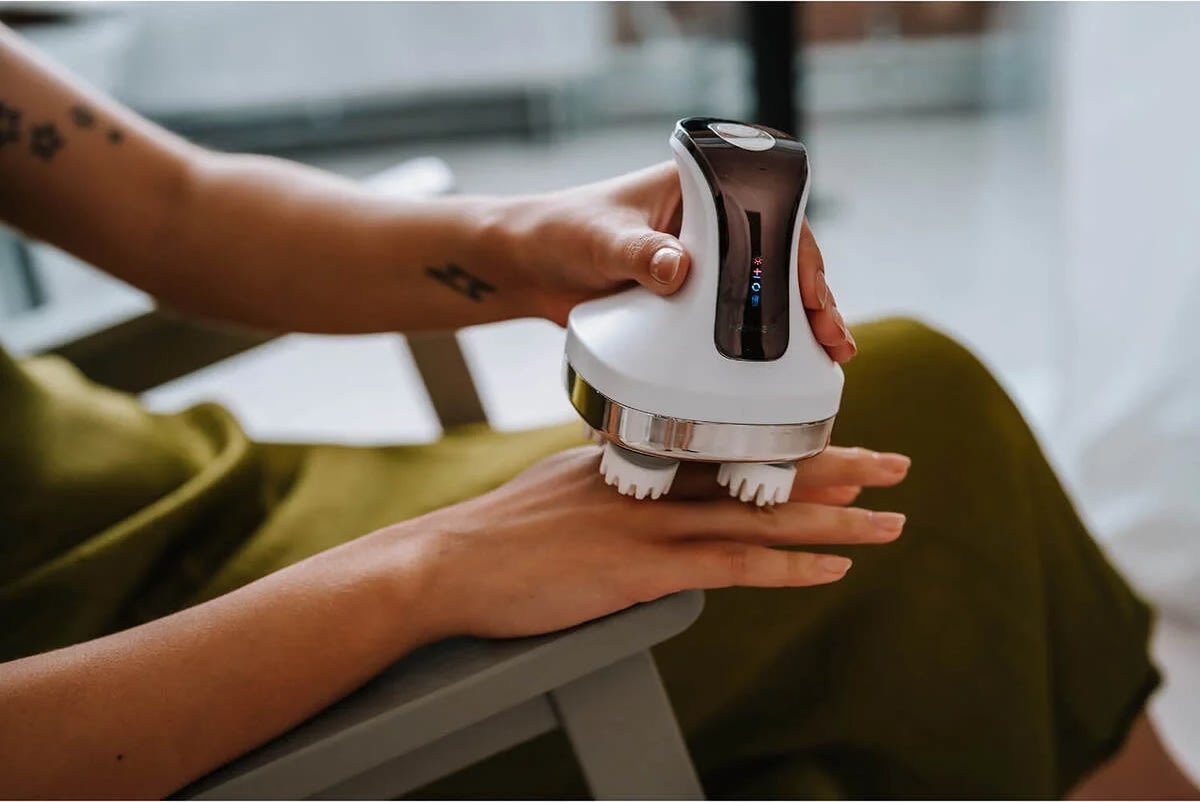 Medivon skalpmassageapparat.