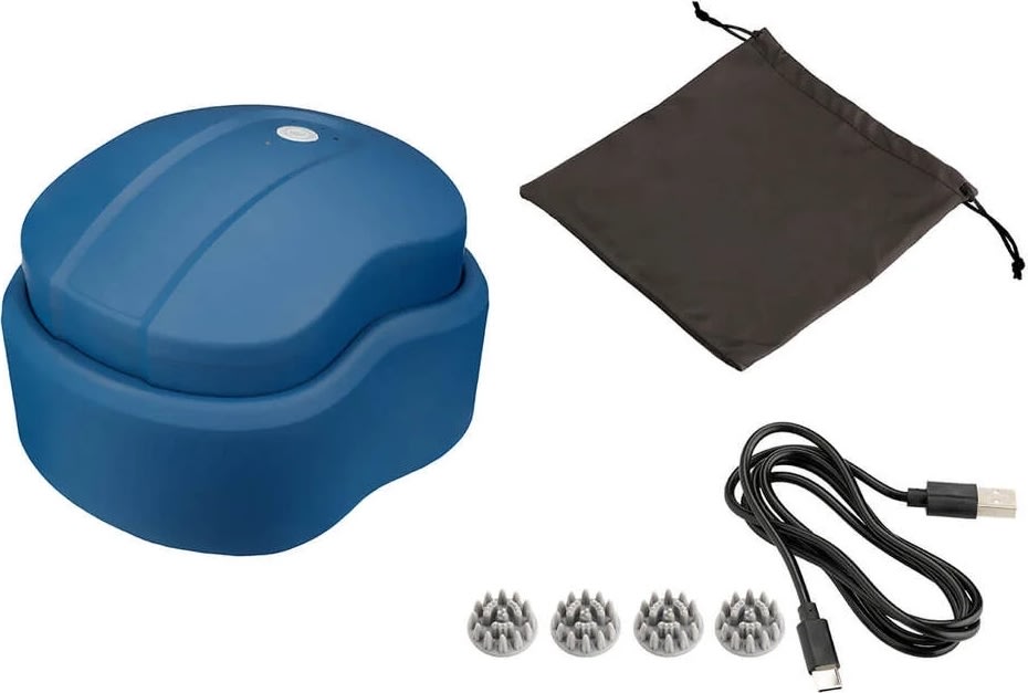 Medivon skalpmassageapparat, blå
