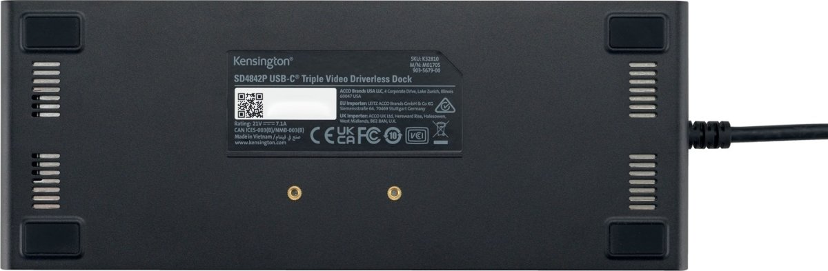 Kensington EQ USB-C dockningsstation, 100W