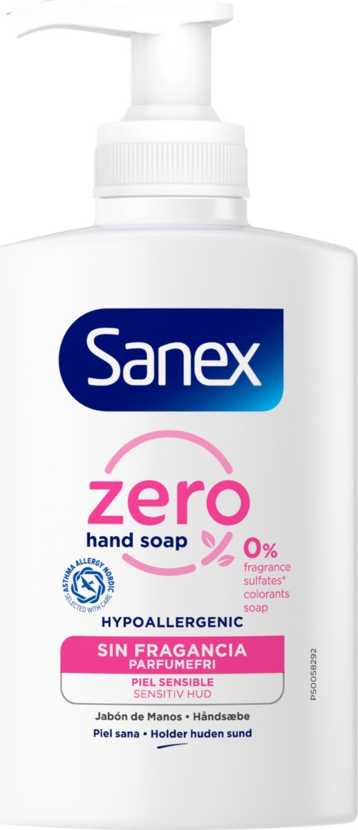 Sanex handtvål | Zero% | 250 ml