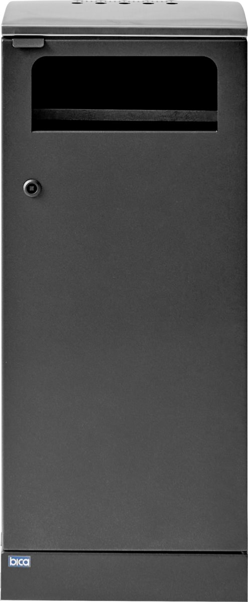 Bica 5079 Papperskorg + askkopp, utomhusbruk 100 L