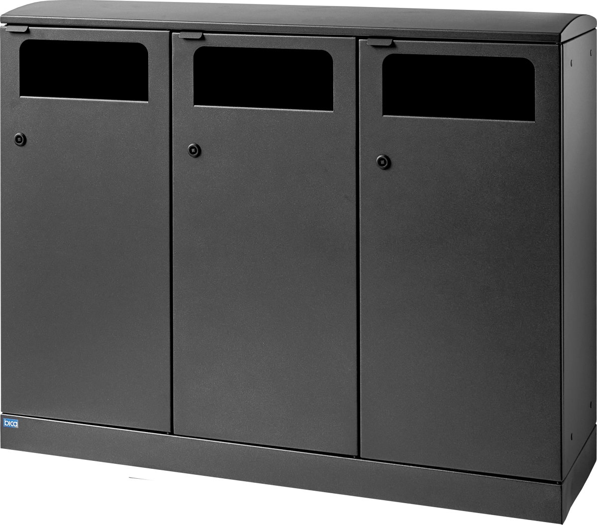 Bica 713 Avfallsstation för utomhusbruk 3x100 L