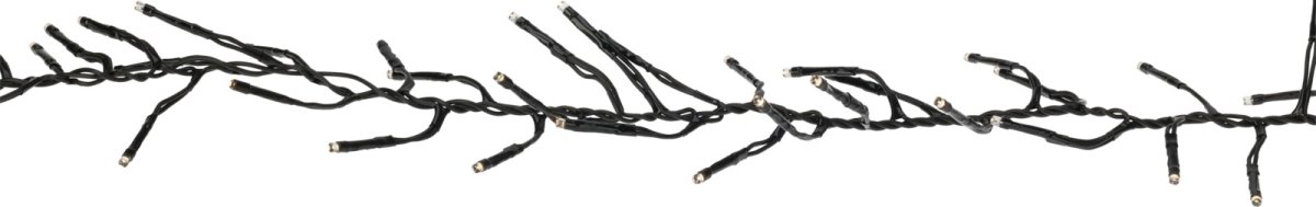 Cluster Ljuskedja m/1536 LED, 3 meter varmvit