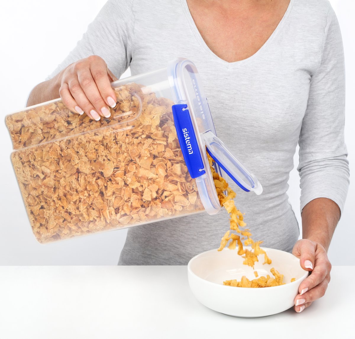 Sistema Klip It+ frukostförvaringslåda, 4,2L