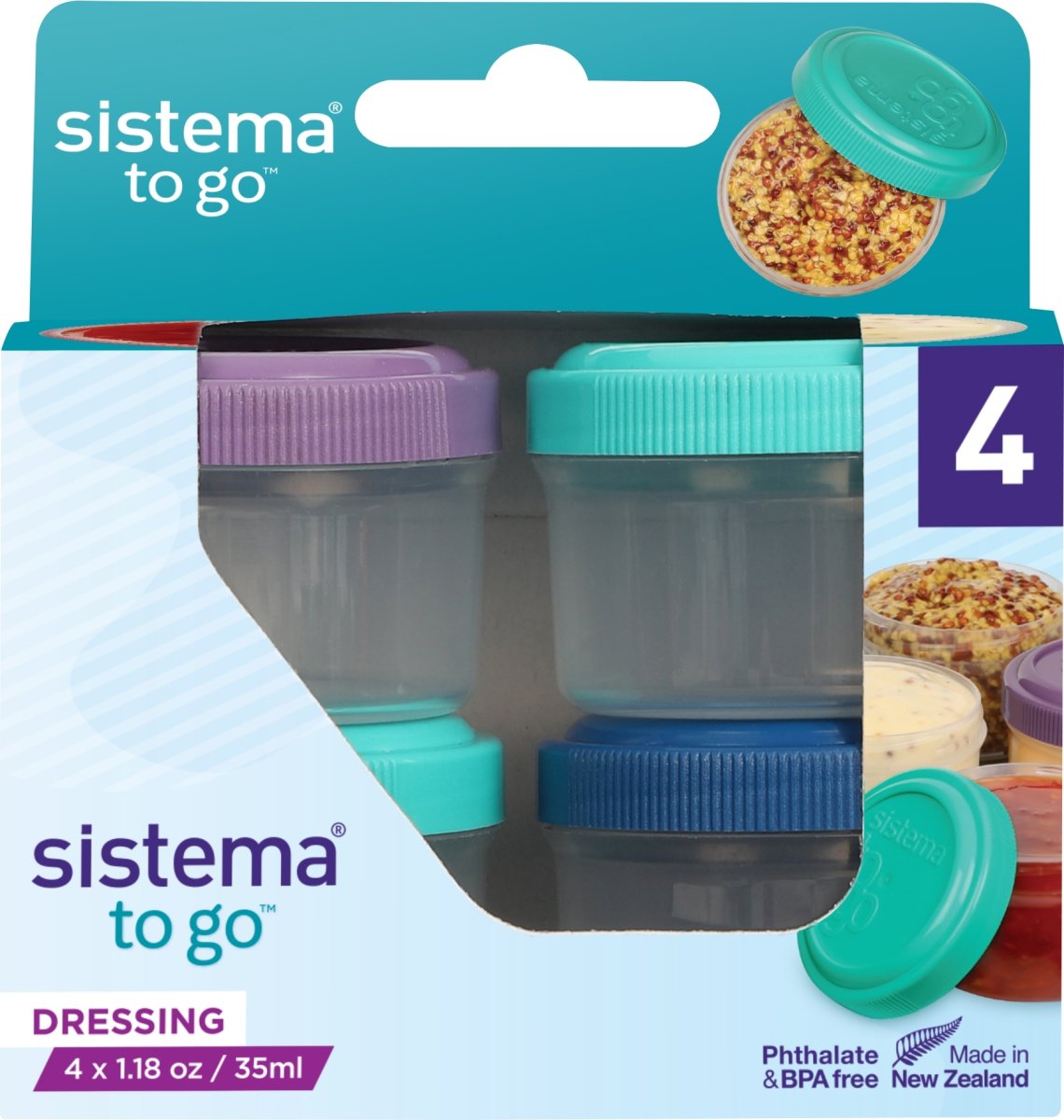 Sistema Dressing To Go, 4 st, 35 ml.