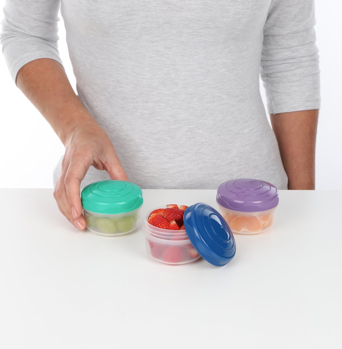 Sistema Mini Bites To Go, 3 st, 130 ml.