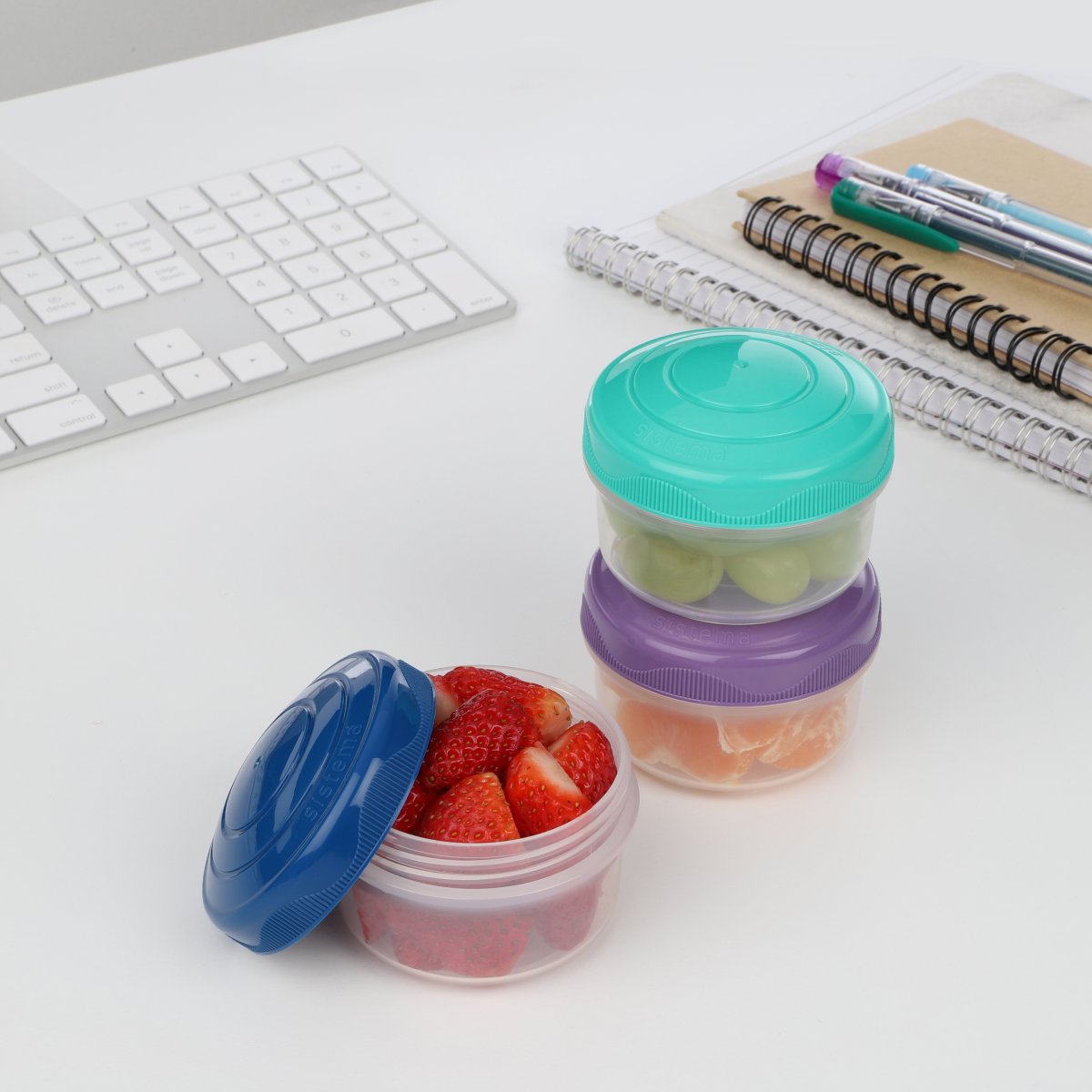 Sistema Mini Bites To Go, 3 st, 130 ml.