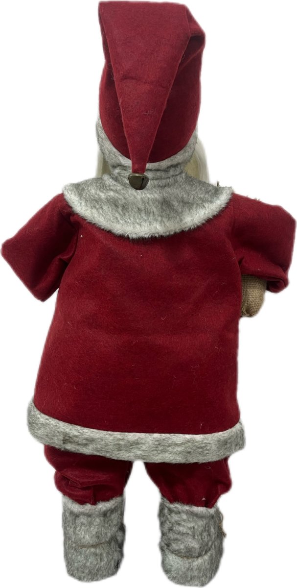 Jultomte m. LED, 80 cm.