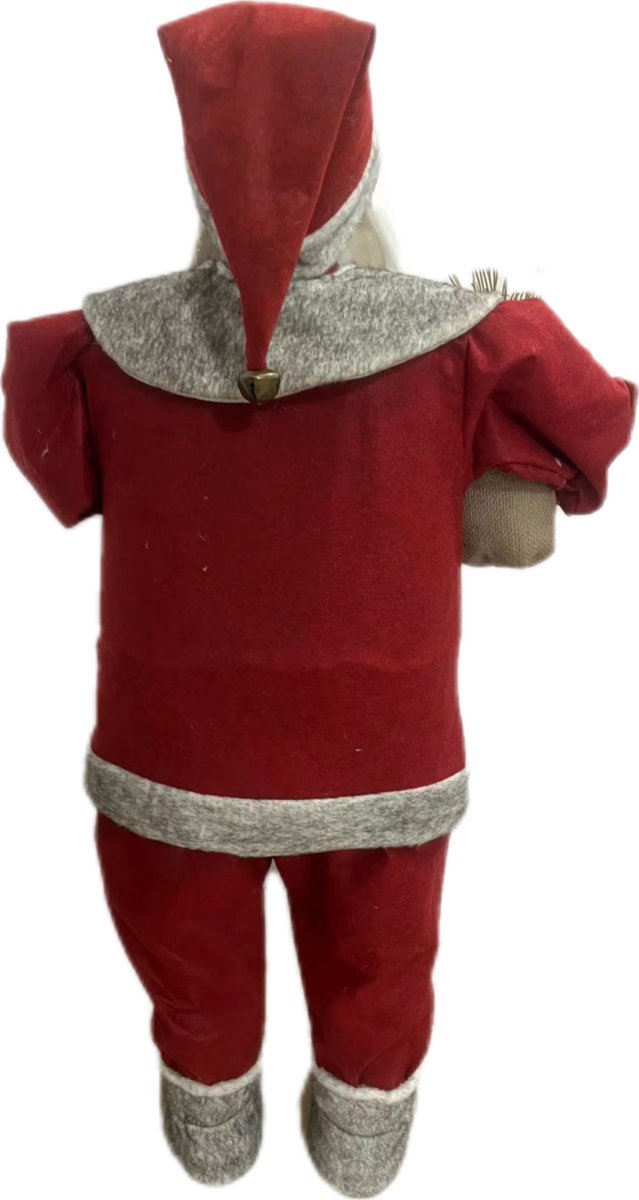Jultomte m. LED, 120 cm.