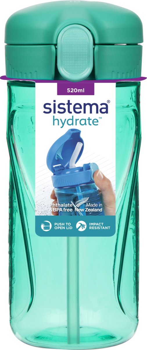 Sistema Tritan QuickFlip flaska, 520 ml, grön