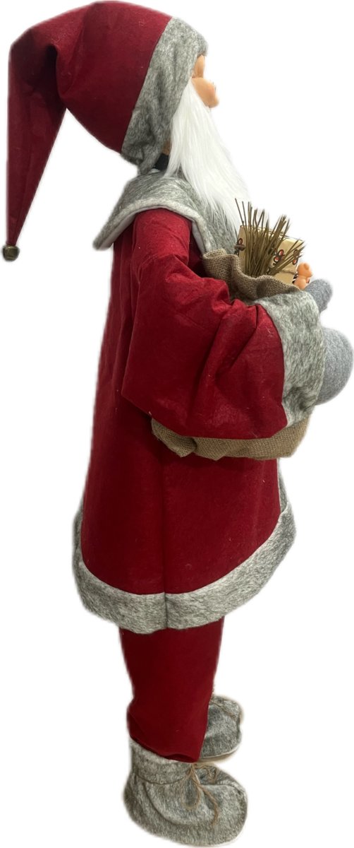 Jultomte m. LED, 152 cm.