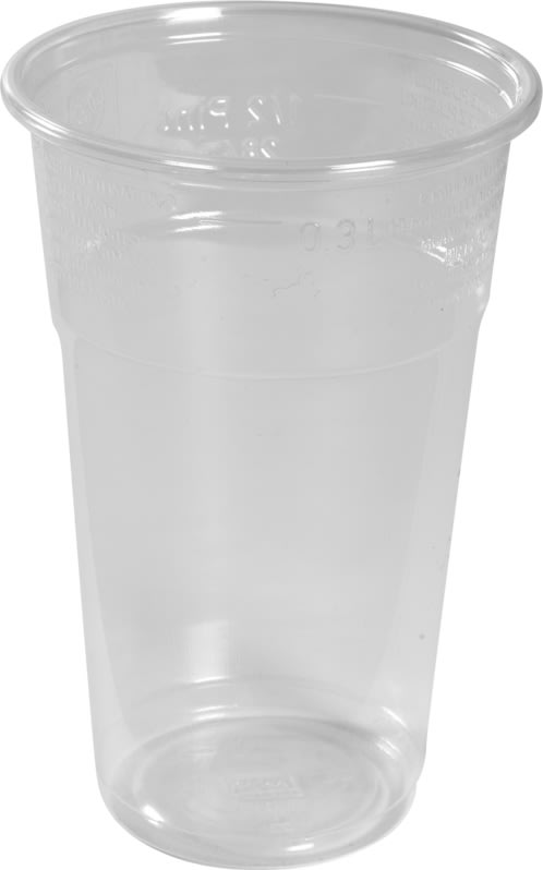 Plastglas 30 cl, smalt