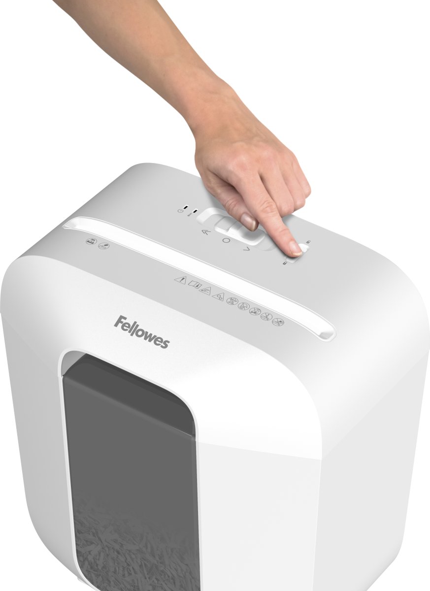 Fellowes Powershred LX25 dokumentförstörare, vit