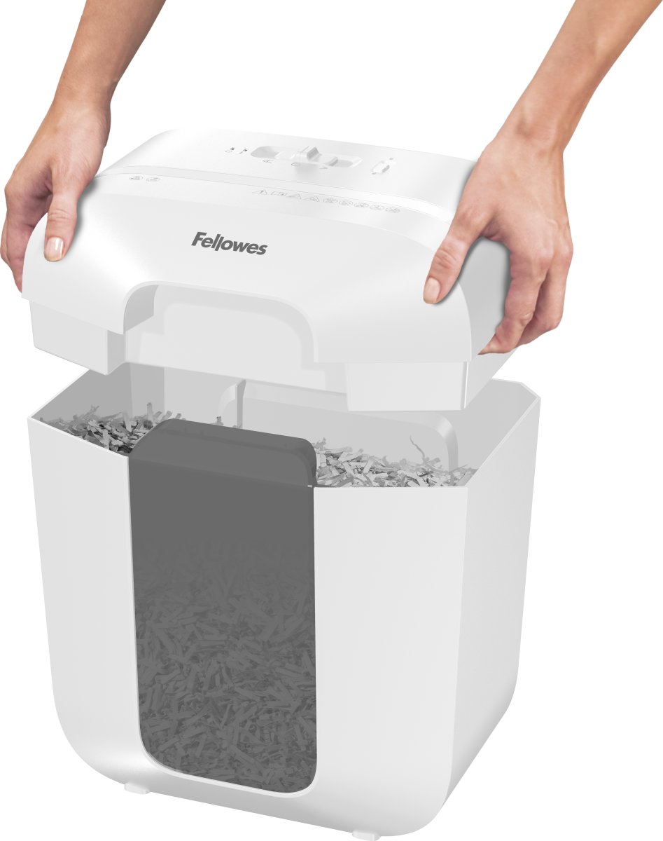 Fellowes Powershred LX25 dokumentförstörare, vit