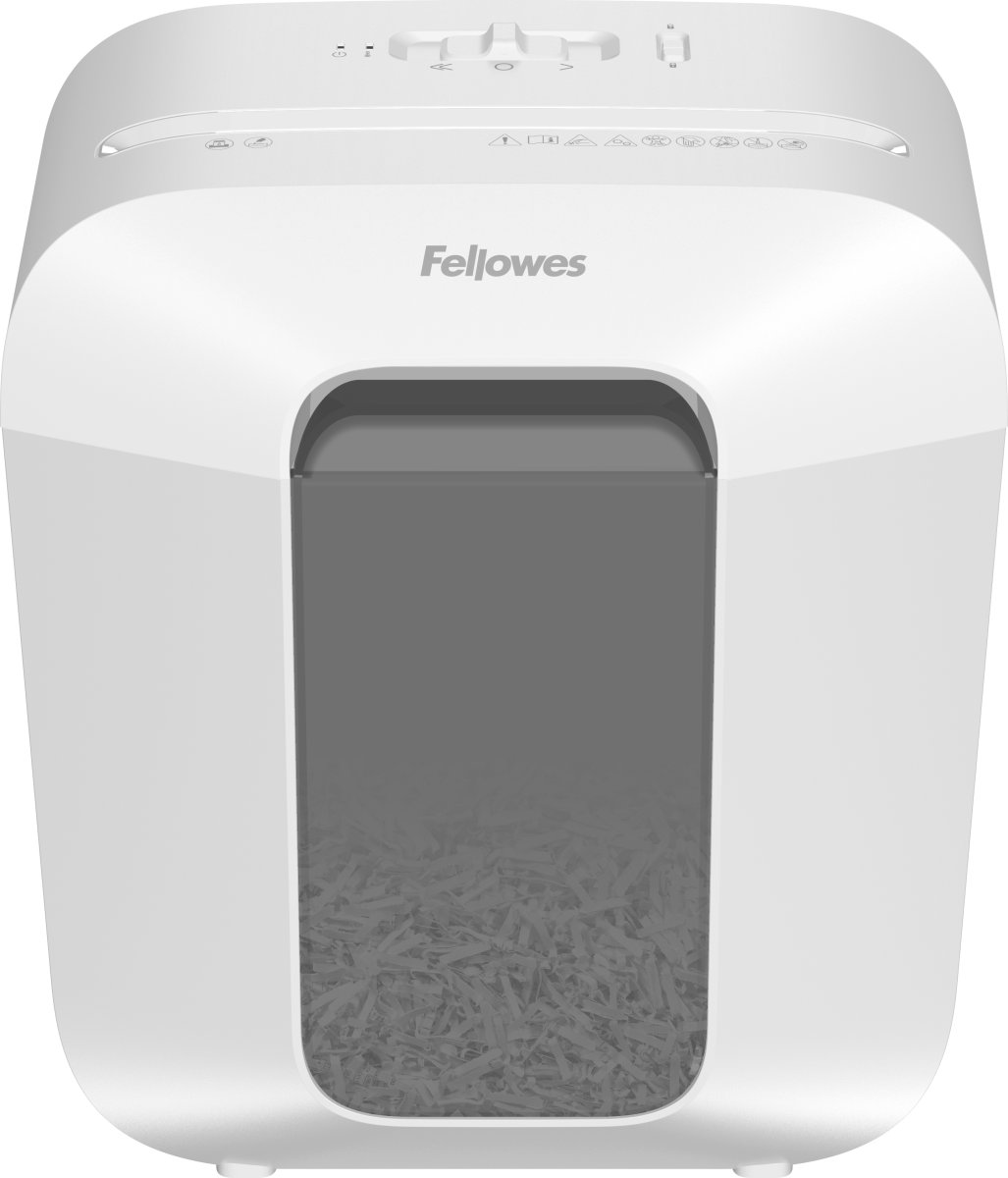 Fellowes Powershred LX25 dokumentförstörare, vit