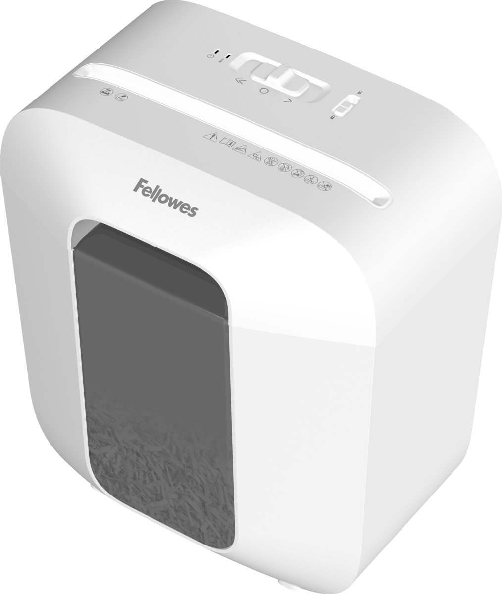 Fellowes Powershred LX25 dokumentförstörare, vit