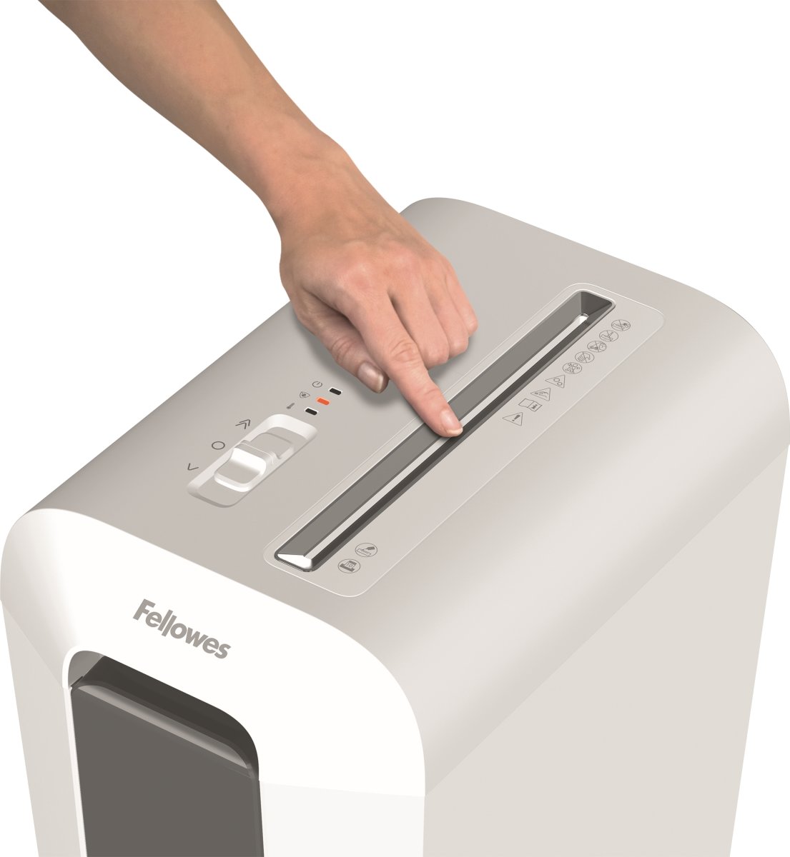 Fellowes Powershred LX65 Dokumentförstörare, vit
