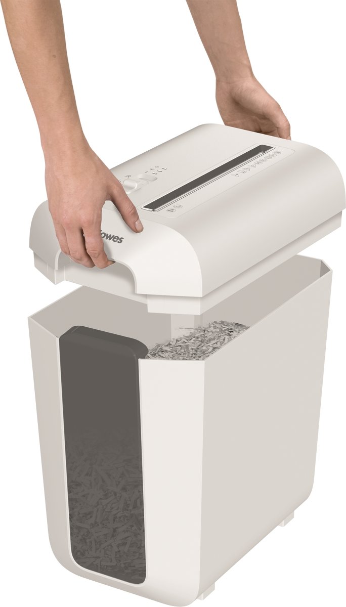 Fellowes Powershred LX65 Dokumentförstörare, vit