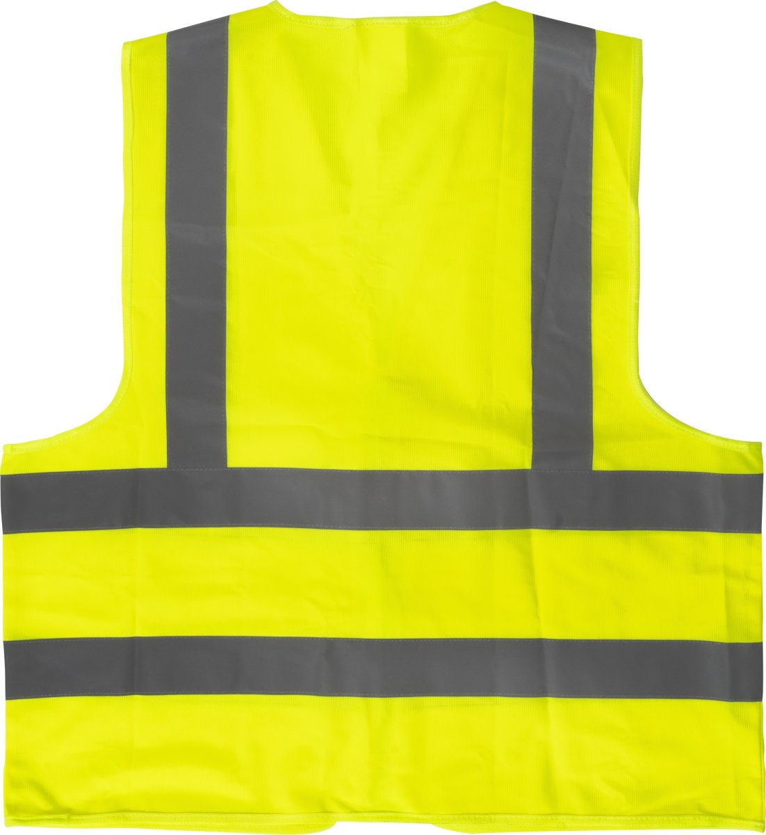 Reflexväst med dragkedja, gul, storlek XL