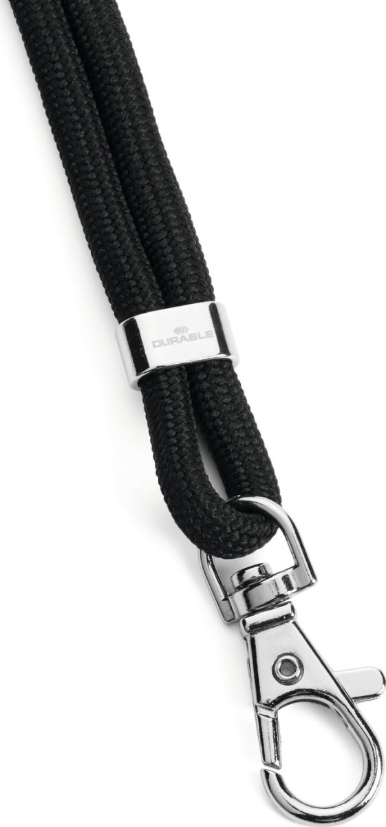 Durable hålband rPET, Svart, 10 st.