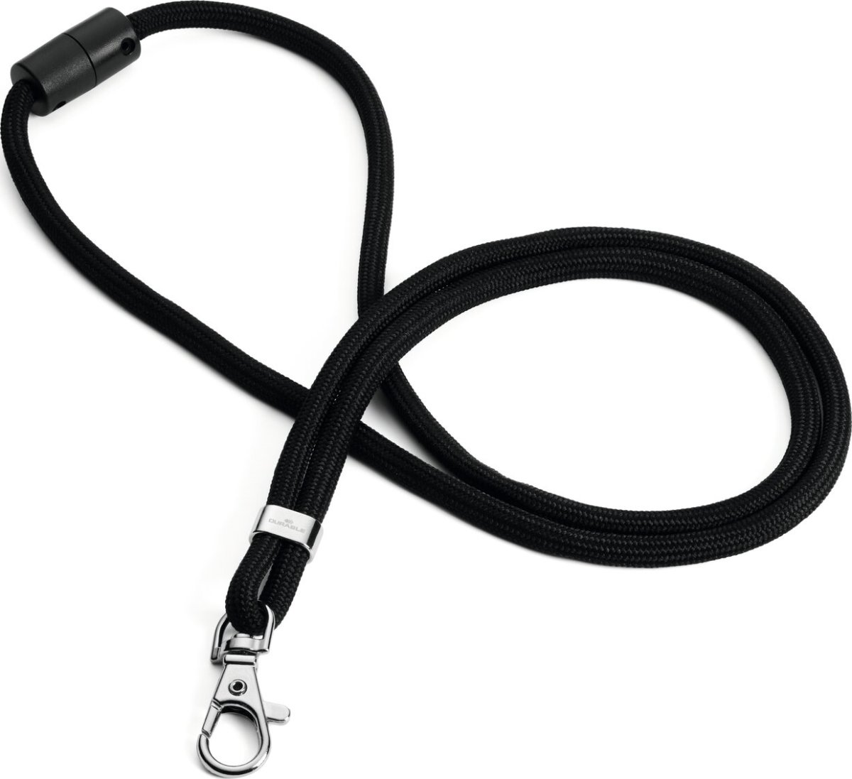 Durable hålband rPET, Svart, 10 st.