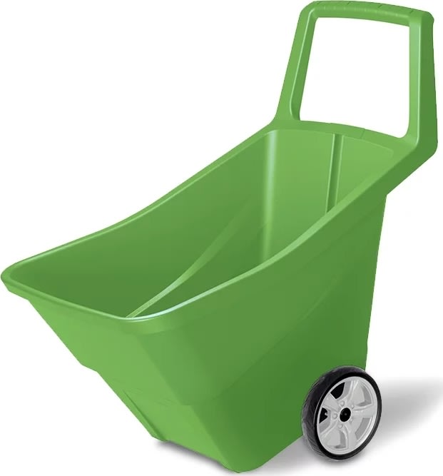 Trädgårdsvagn, 95L, grön