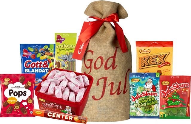 Cloetta Godisjulsäck, 1,838 kg