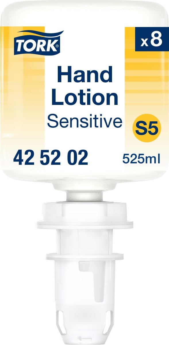 Tork S5 Handkräm, Sensitive utan parfym, 525 ml