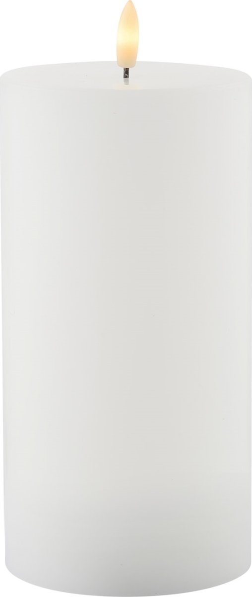 Sirius Sille LED, Uppladdningsbar, Ø10/H20cm, Vit