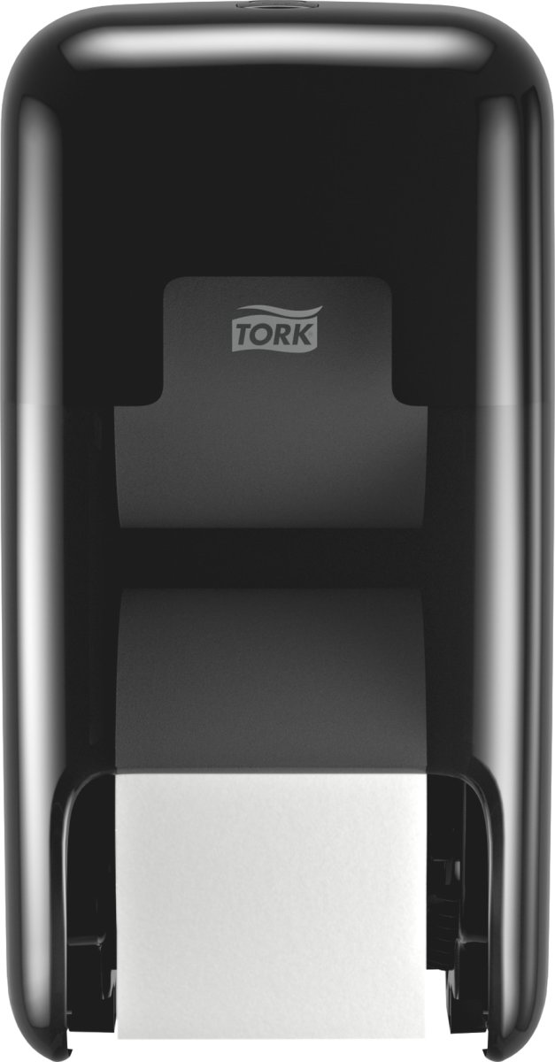 Tork T7 dispenser toalettpap. U/hylsa, Dual, svart