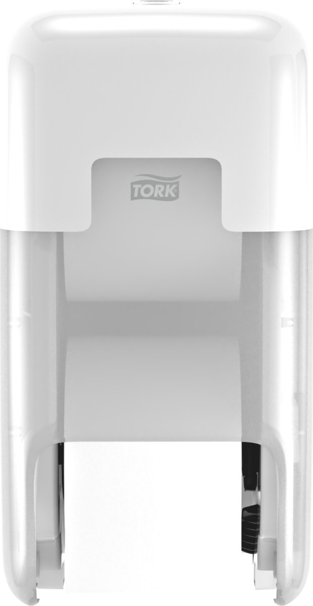 Tork T7 dispenser toalettpapp. U/hylsa, dual, vit