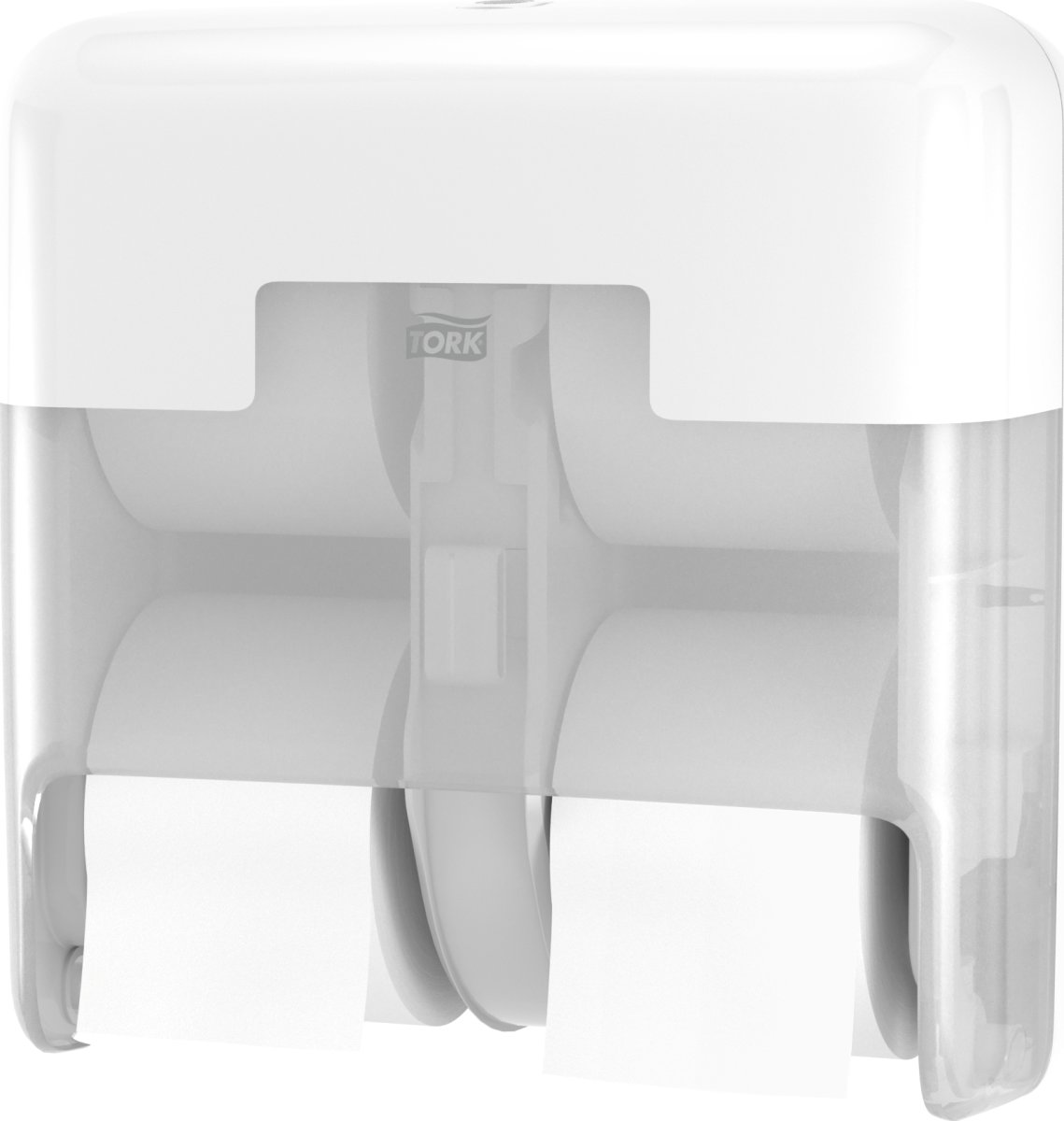 Tork T7 dispenser toalettpapper u/hylsa Quadro Vit