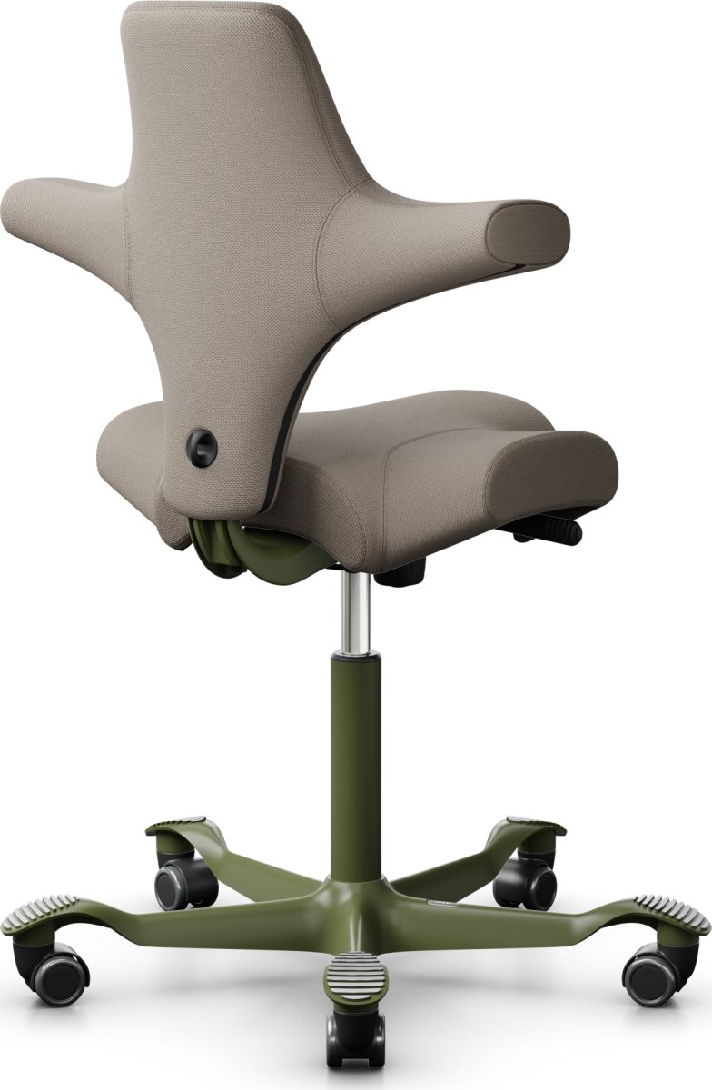 HÅG Capisco 8106 Kontorsstol beige/grön, norm. gas