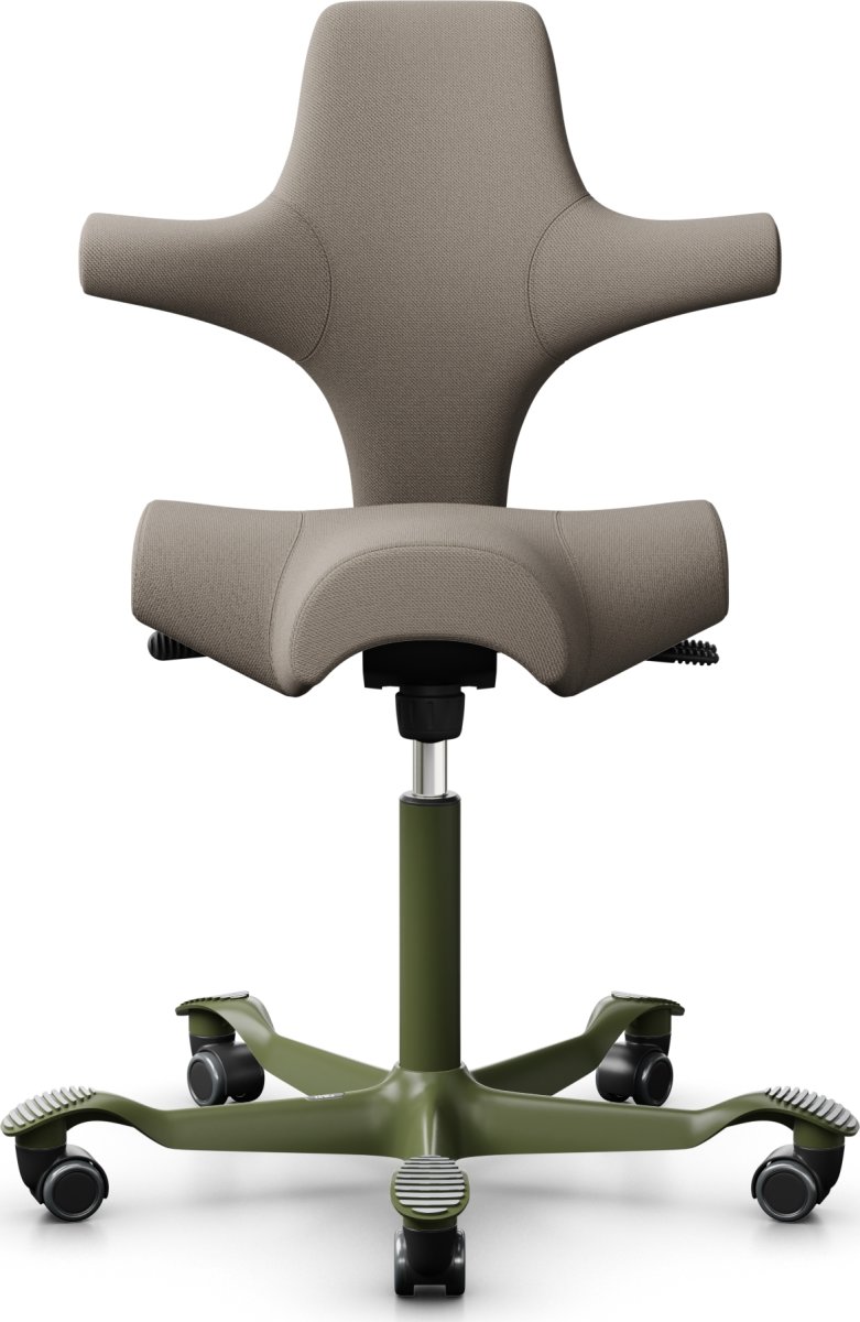 HÅG Capisco 8106 Kontorsstol beige/grön, norm. gas
