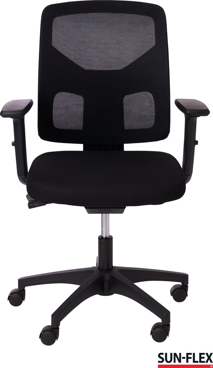 SUN-FLEX® Officechair mesh, svart