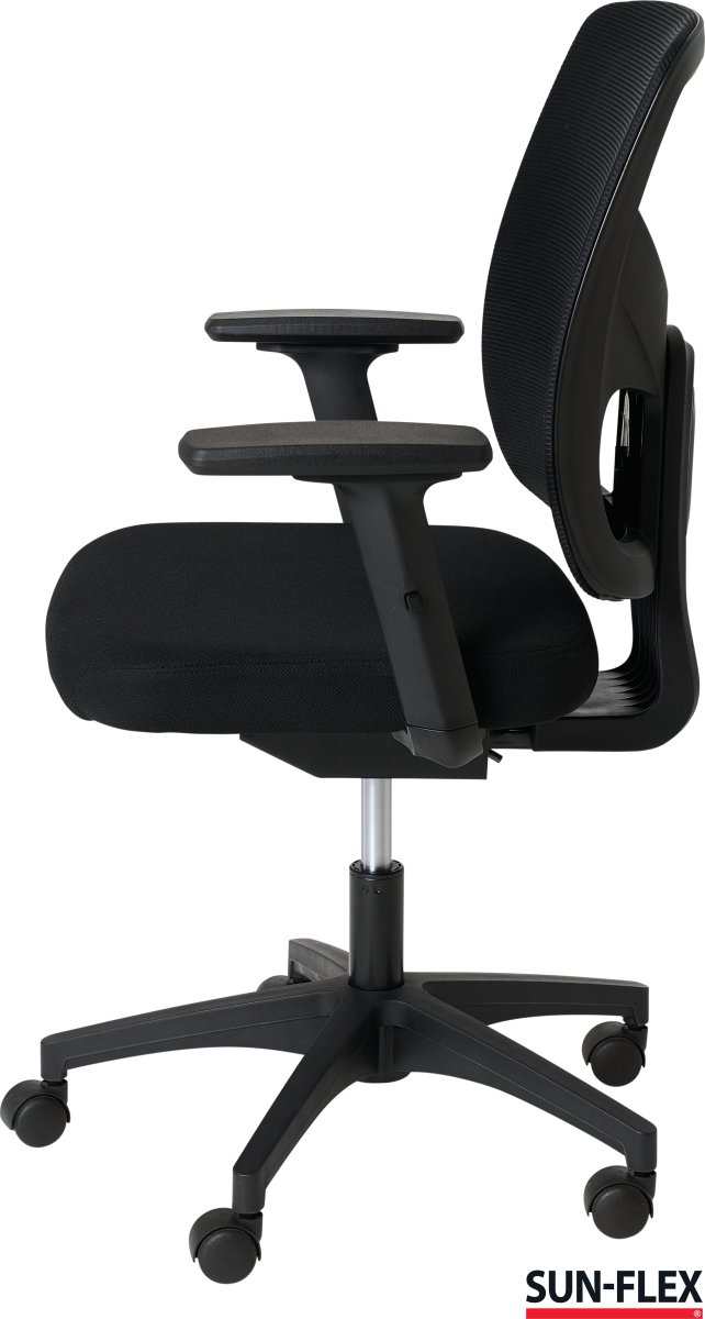 SUN-FLEX® Officechair mesh, svart