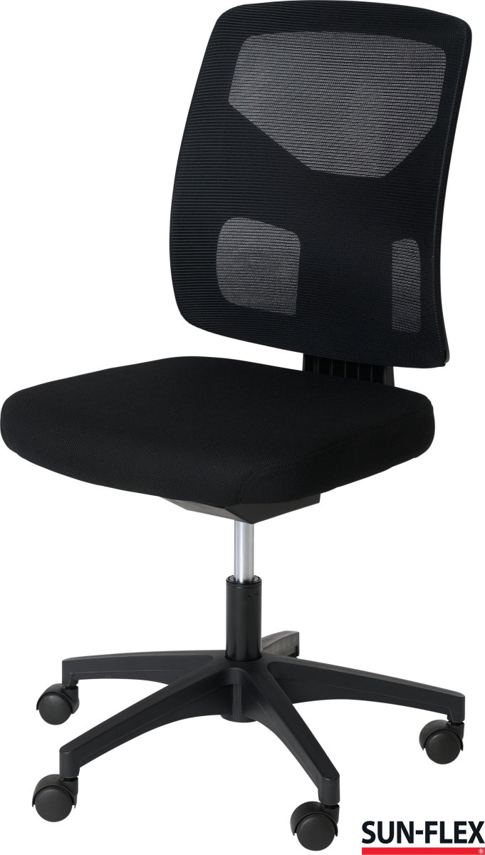 SUN-FLEX® Officechair mesh, svart