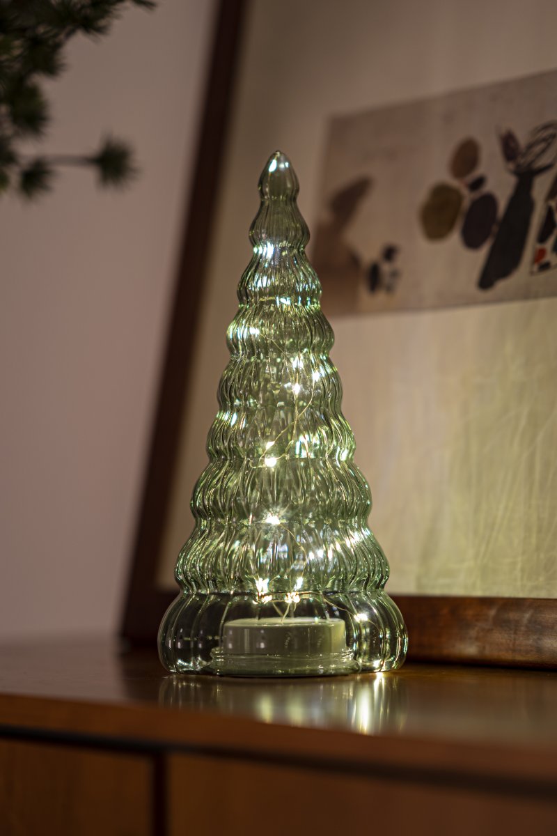 Sirius Lucy trä, H. 30 cm, Grön